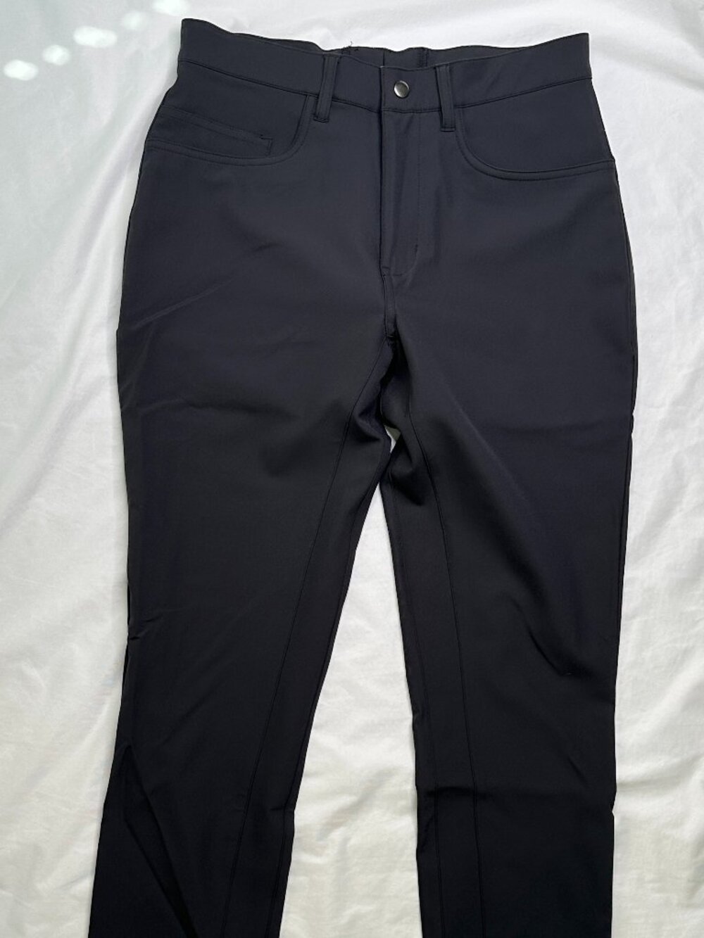 State & Liberty Pants Mens 31x30 Black Chino 4 Way Stretch Nylon Performance